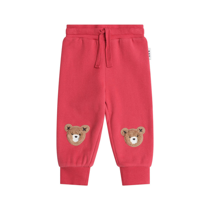 Huxbaby Furry Huxbear Track Pants Red