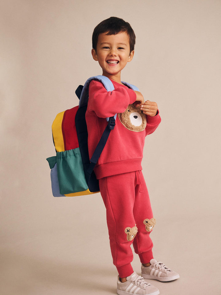 Huxbaby Furry Huxbear Track Pants Red