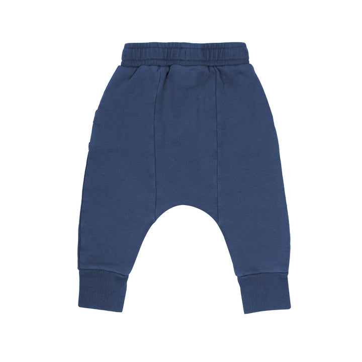 Huxbaby Slouchy Trackpants with Pockets Navy