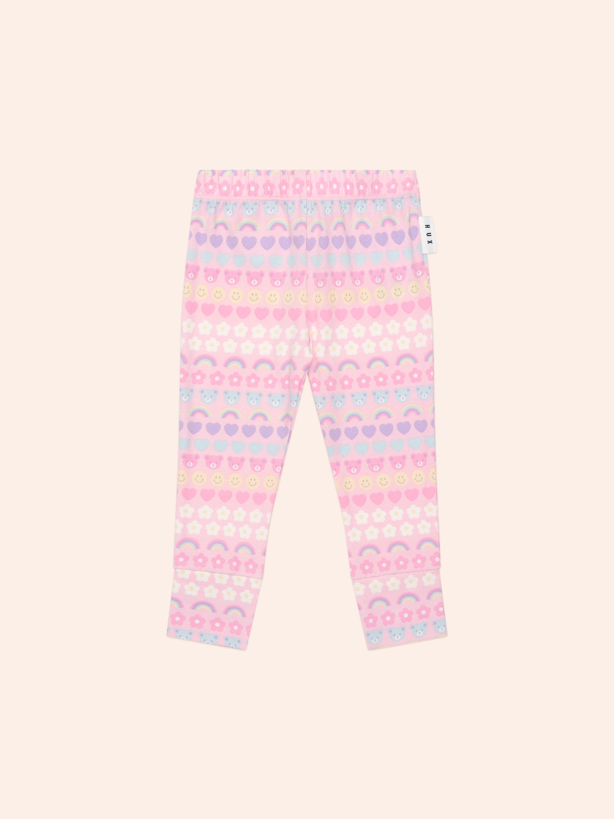 Huxbaby Emoji Rainbow Legging