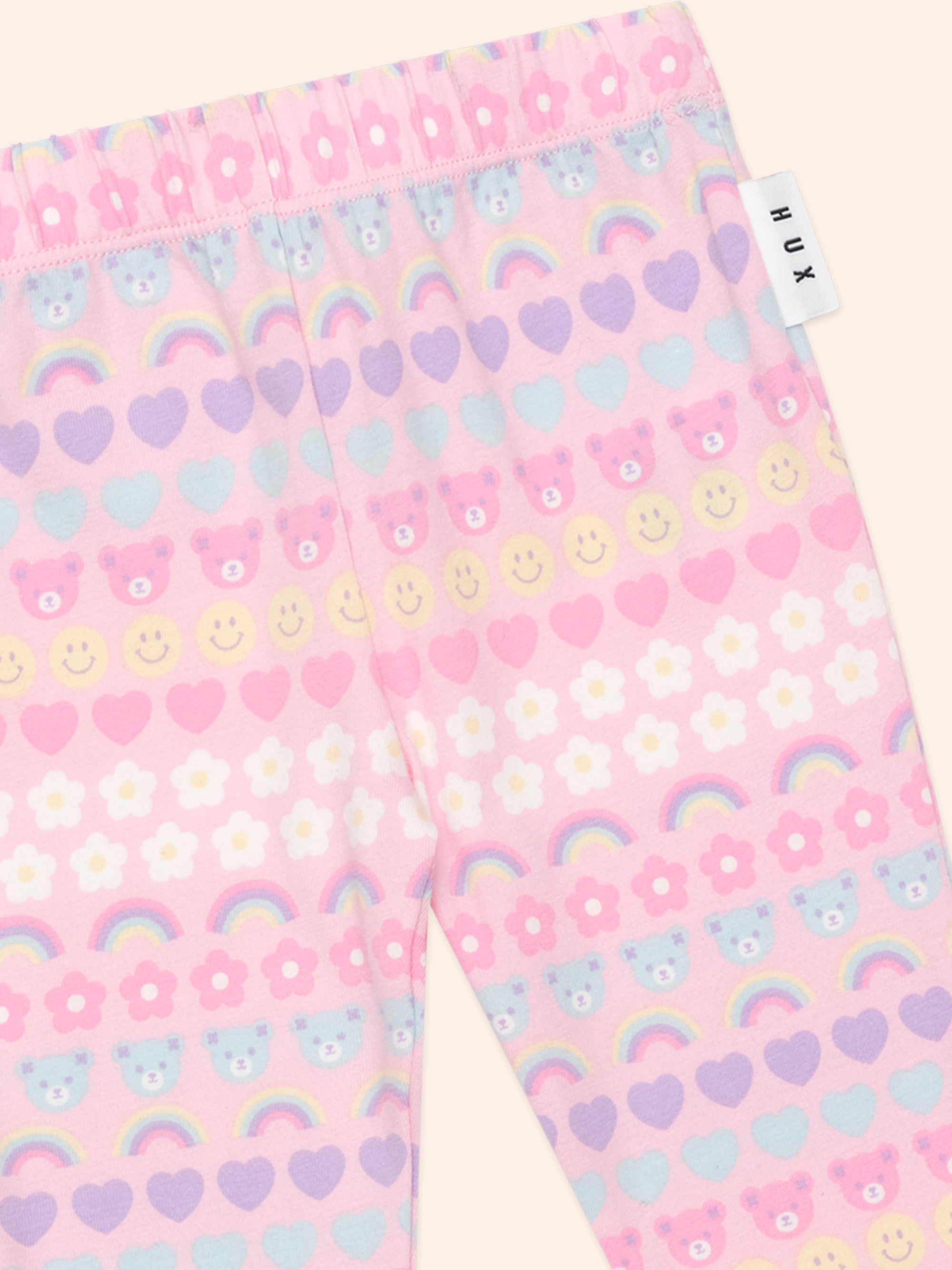 Huxbaby Emoji Rainbow Legging