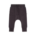 Slouchy Trackpants with Pockets Black