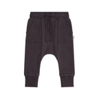 Huxbaby Slouchy Trackpants with Pockets Black