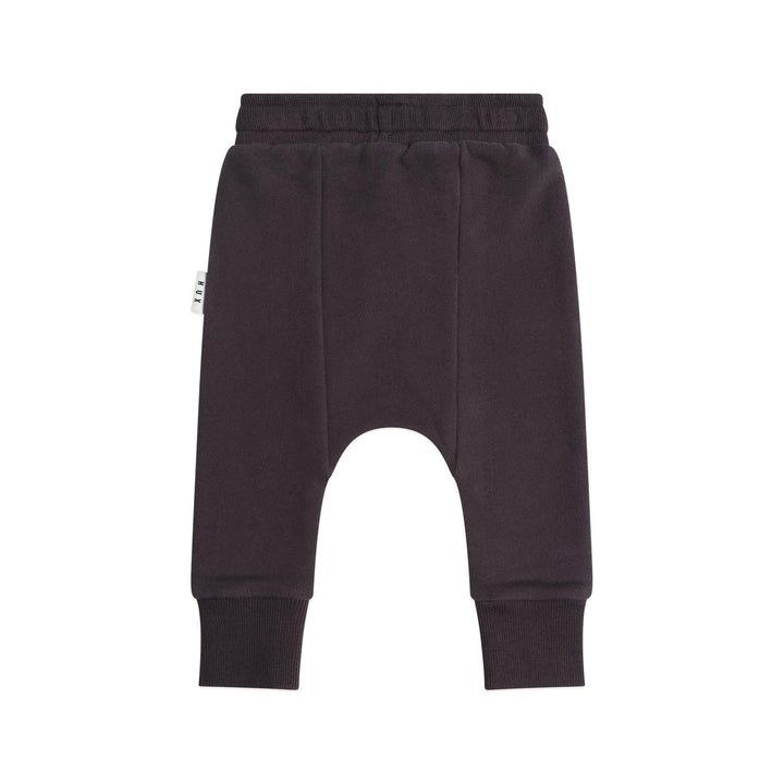 Huxbaby Slouchy Trackpants with Pockets Black