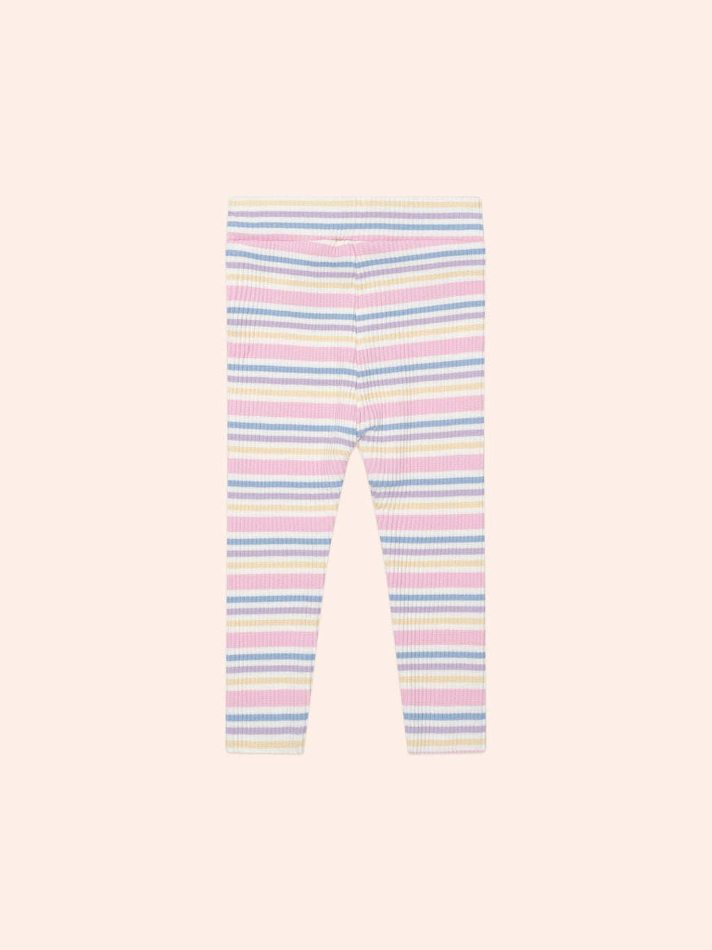 Huxbaby Rainbow Stripe Rib Legging