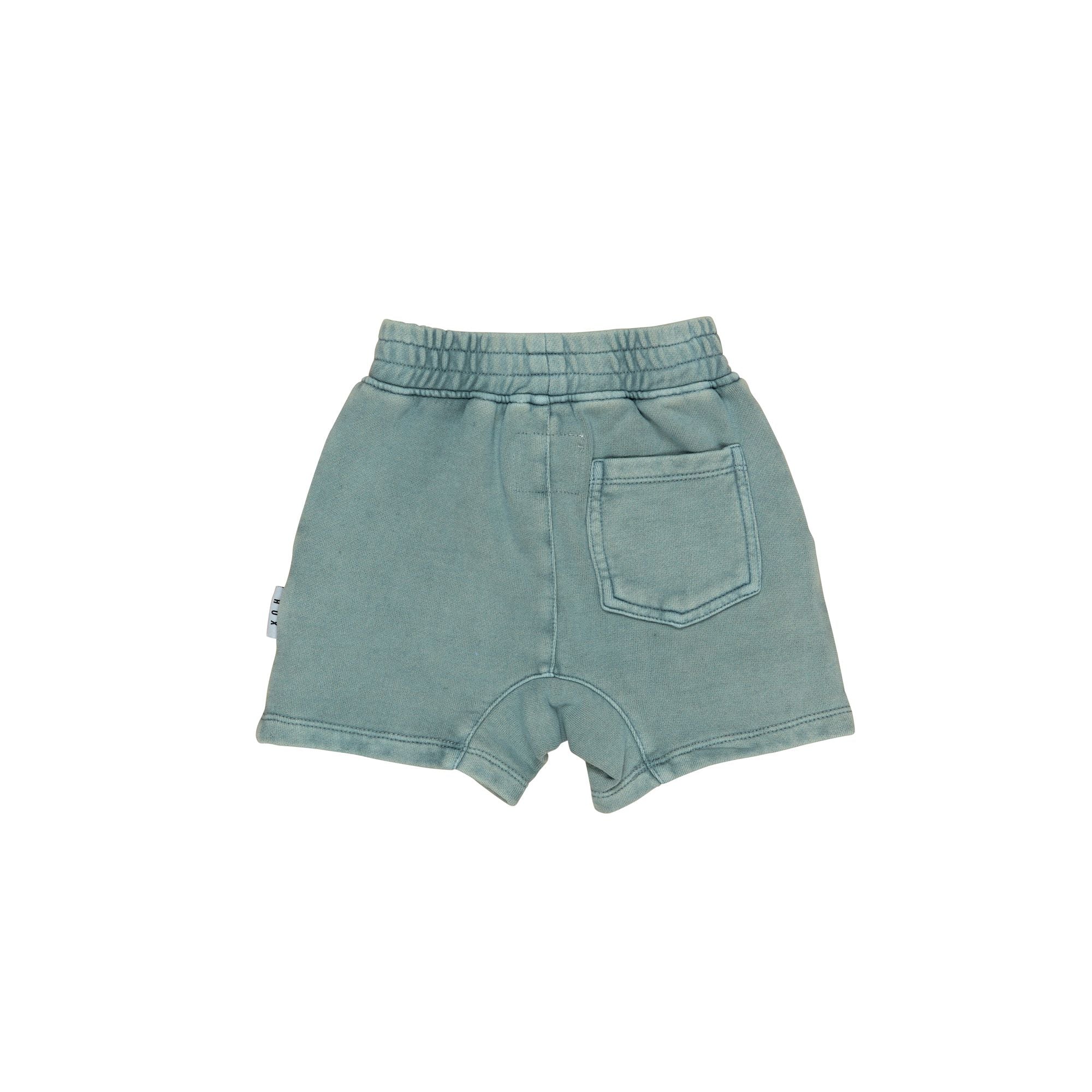 Huxbaby Vintage Slate Slouch Shorts