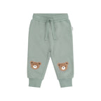 Furry Hux Trackies Mineral Green