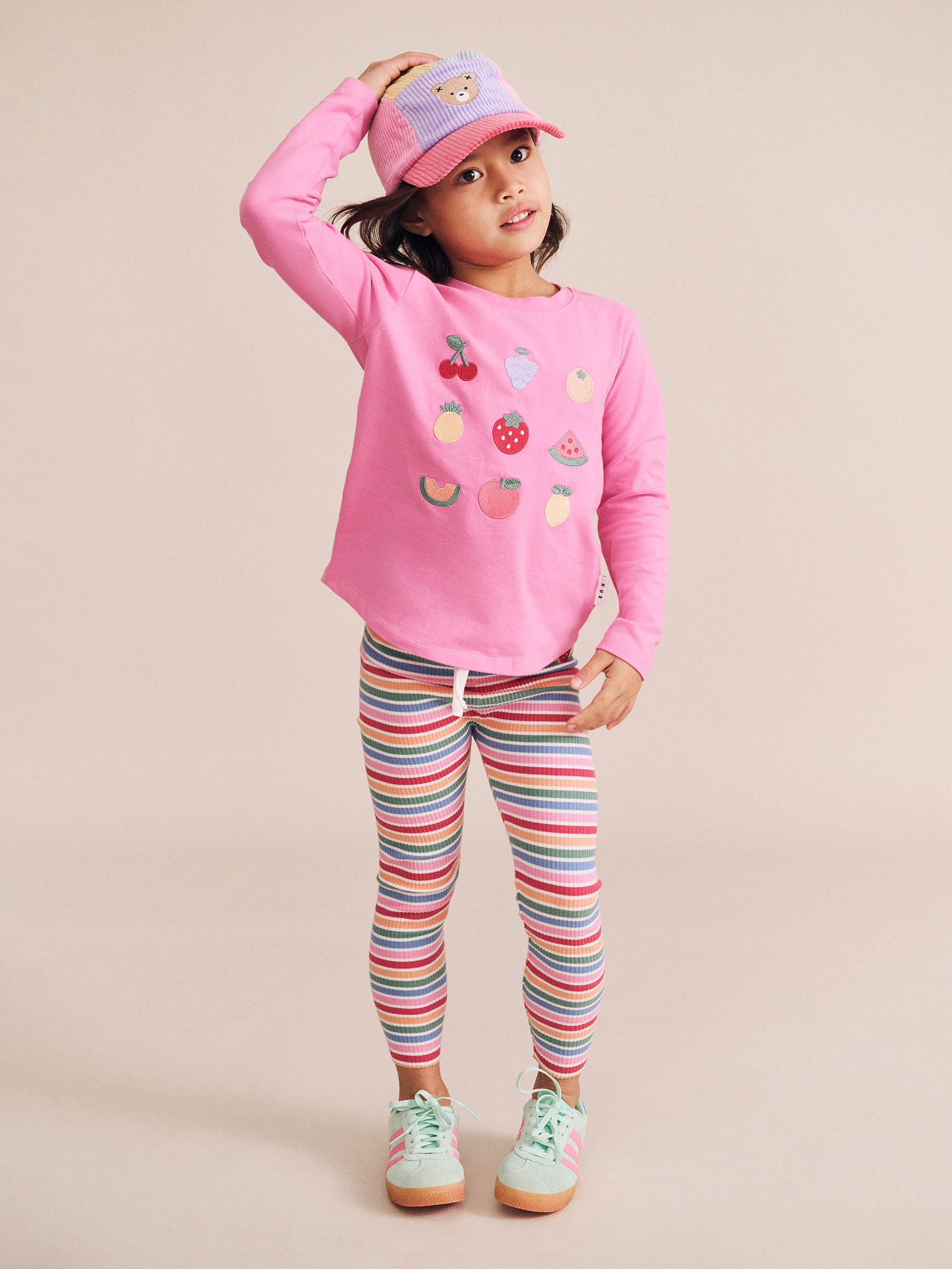 Tutti Frutti Stripe Legging