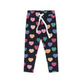 Multi Hearts Rib Legging