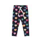 Multi Hearts Rib Legging