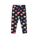 Multi Hearts Rib Legging