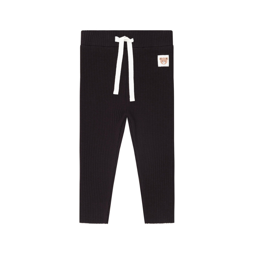 Black Rib Legging