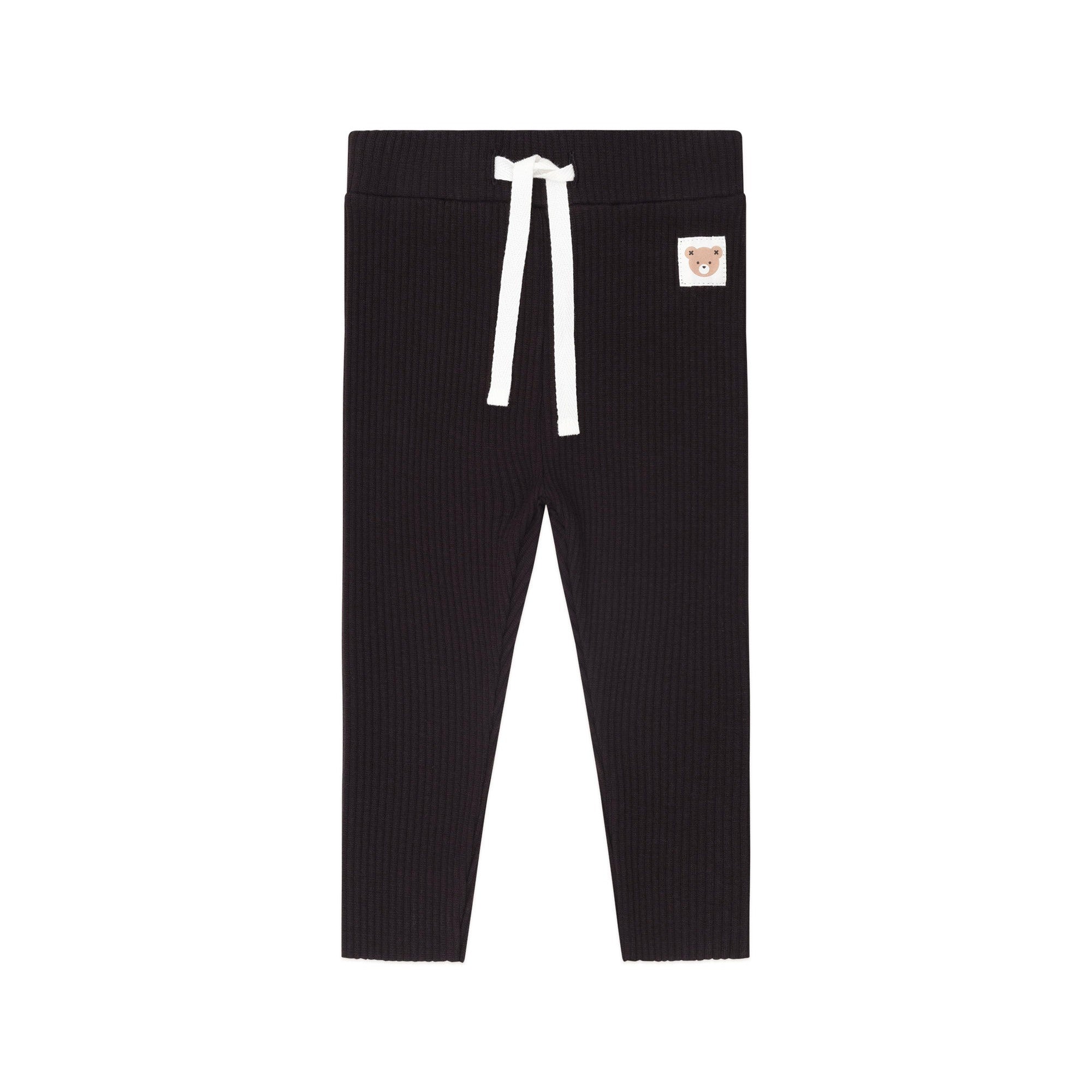 Black Rib Legging