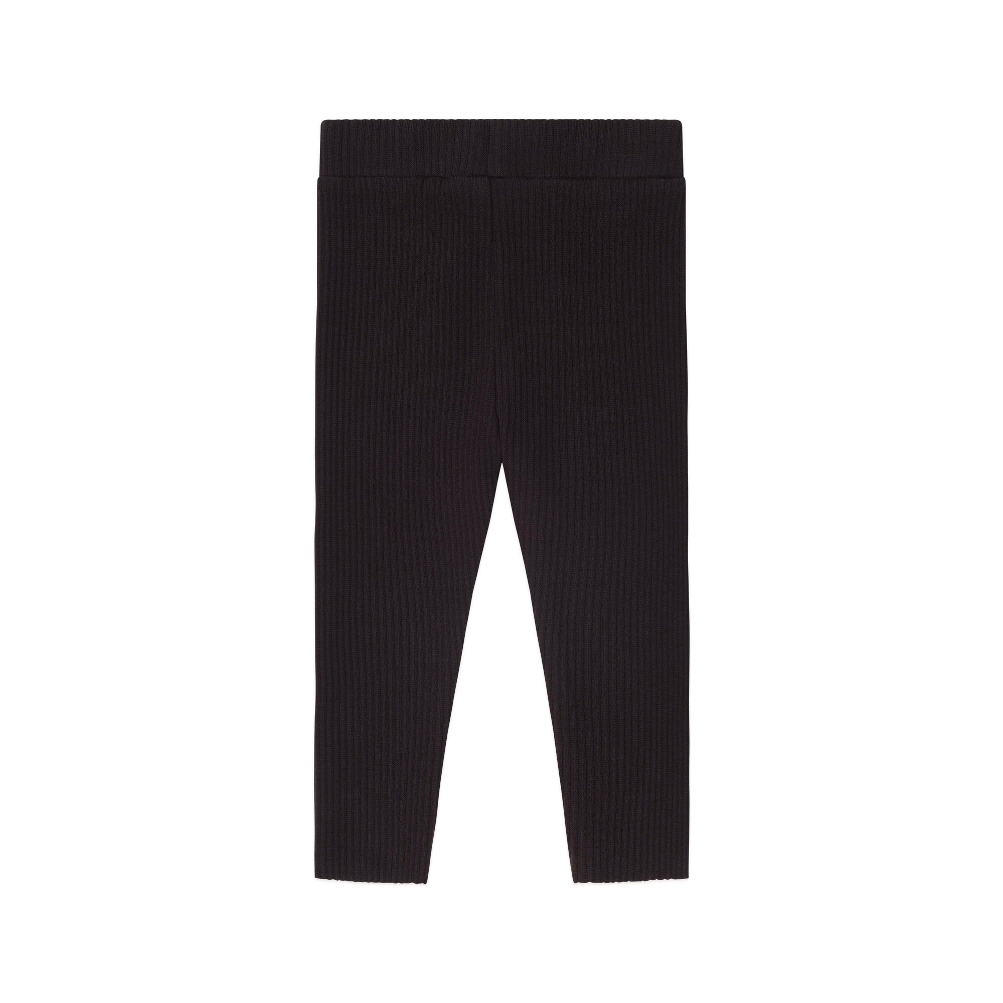 Black Rib Legging