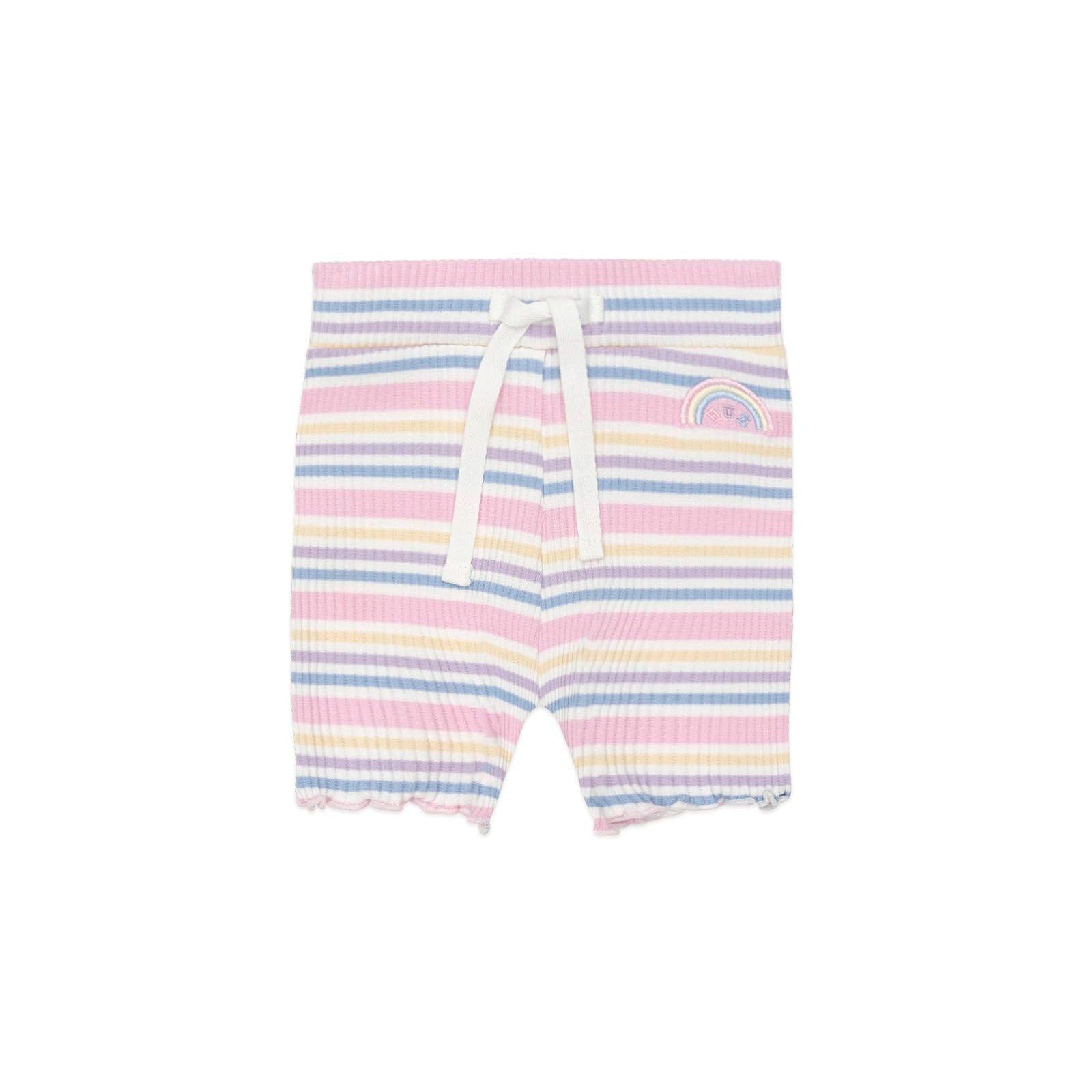 Huxbaby Rainbow Stripe Rib Short