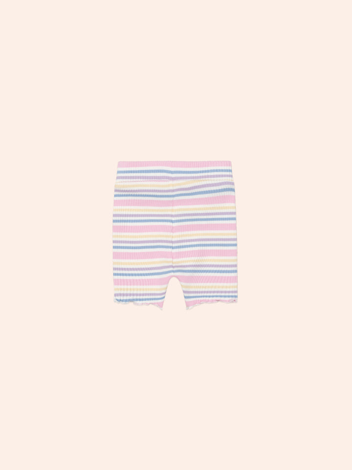 Huxbaby Rainbow Stripe Rib Short