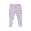 Vintage Floral Legging - Bijou Blue