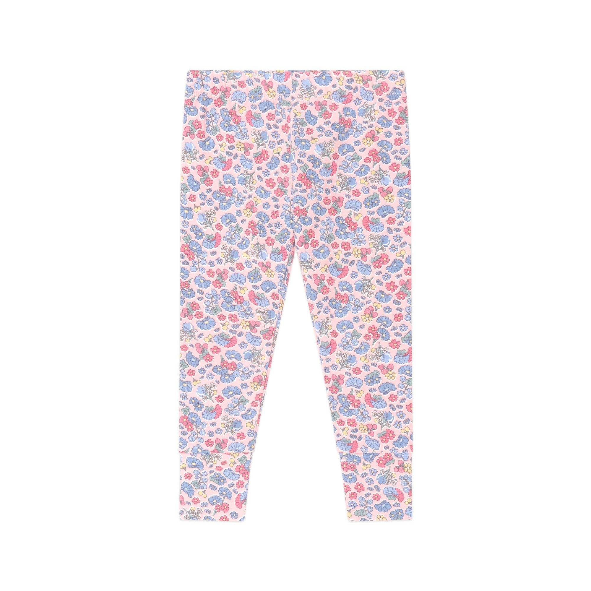Vintage Floral Legging - Dusty Pink