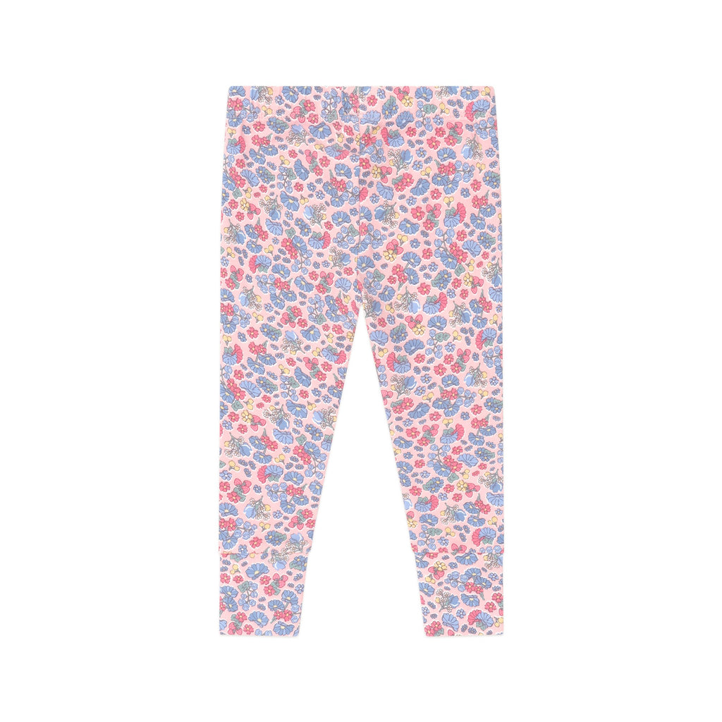 Vintage Floral Legging - Dusty Pink