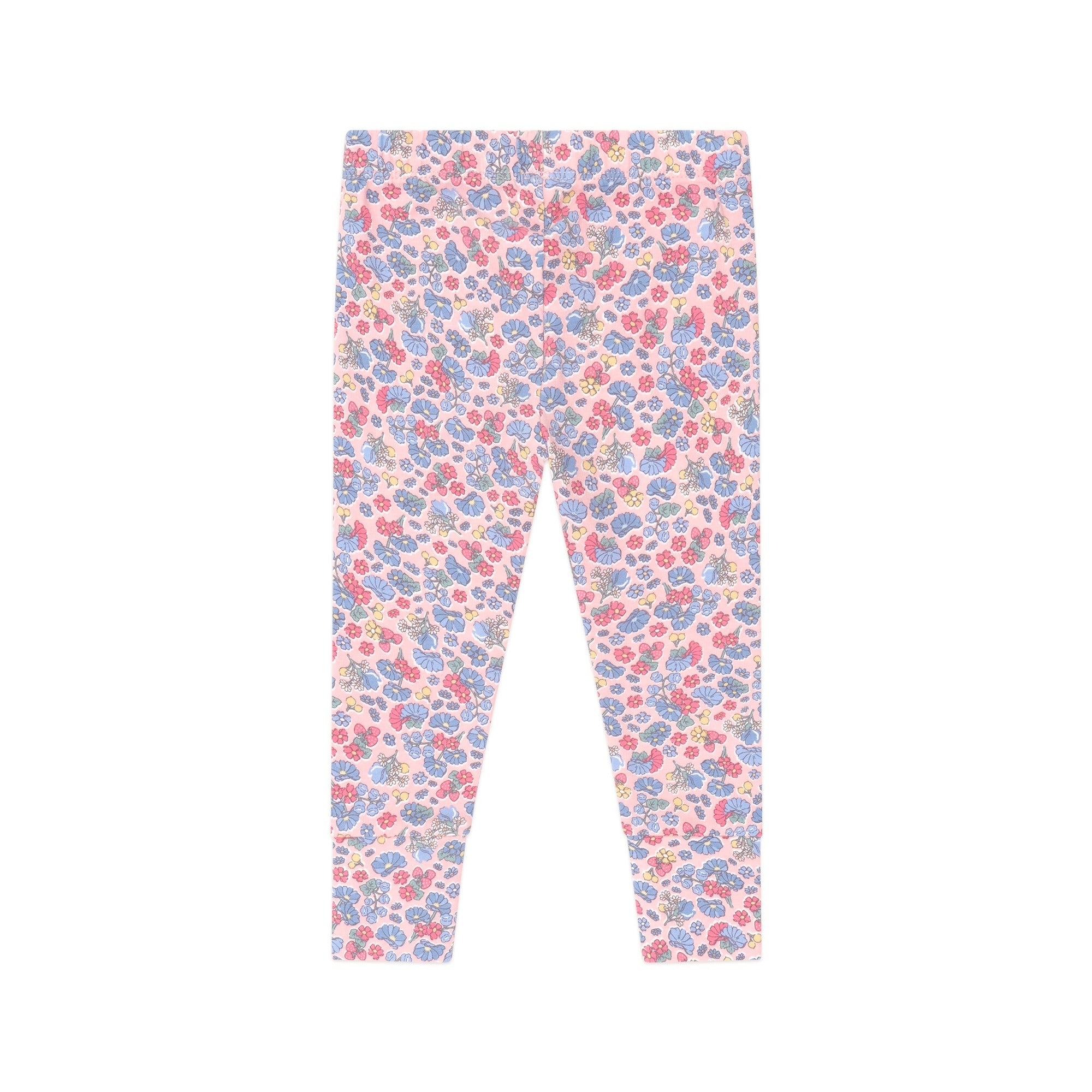 Vintage Floral Legging - Dusty Pink