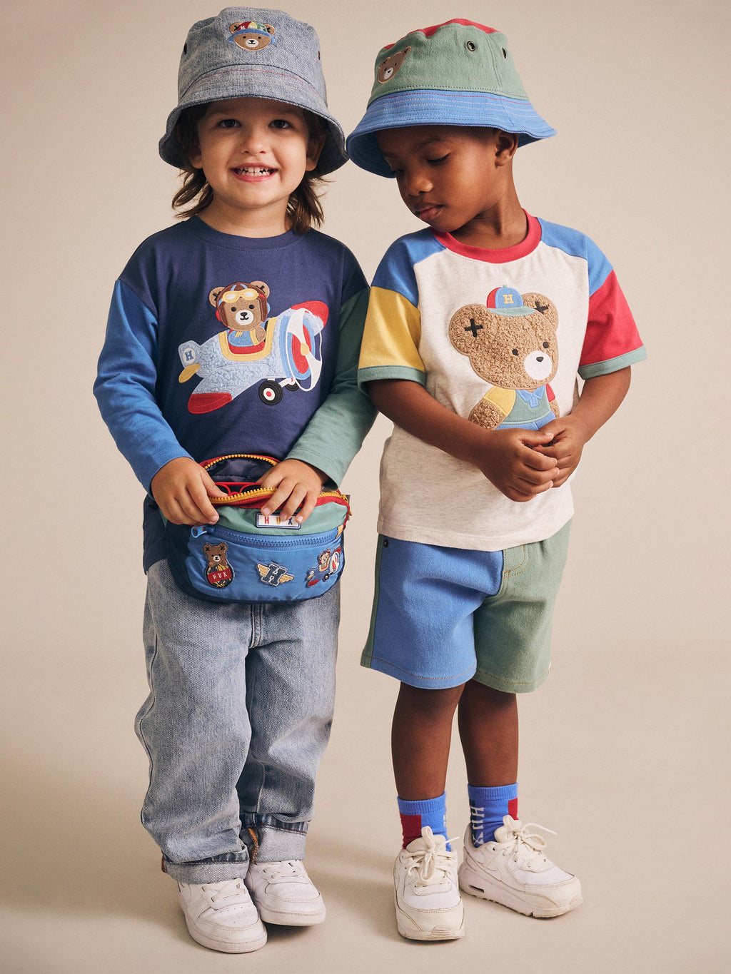 Vintage Denim Shorts Multicolour