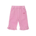 Cord Frill Hem Pant - Strawberry