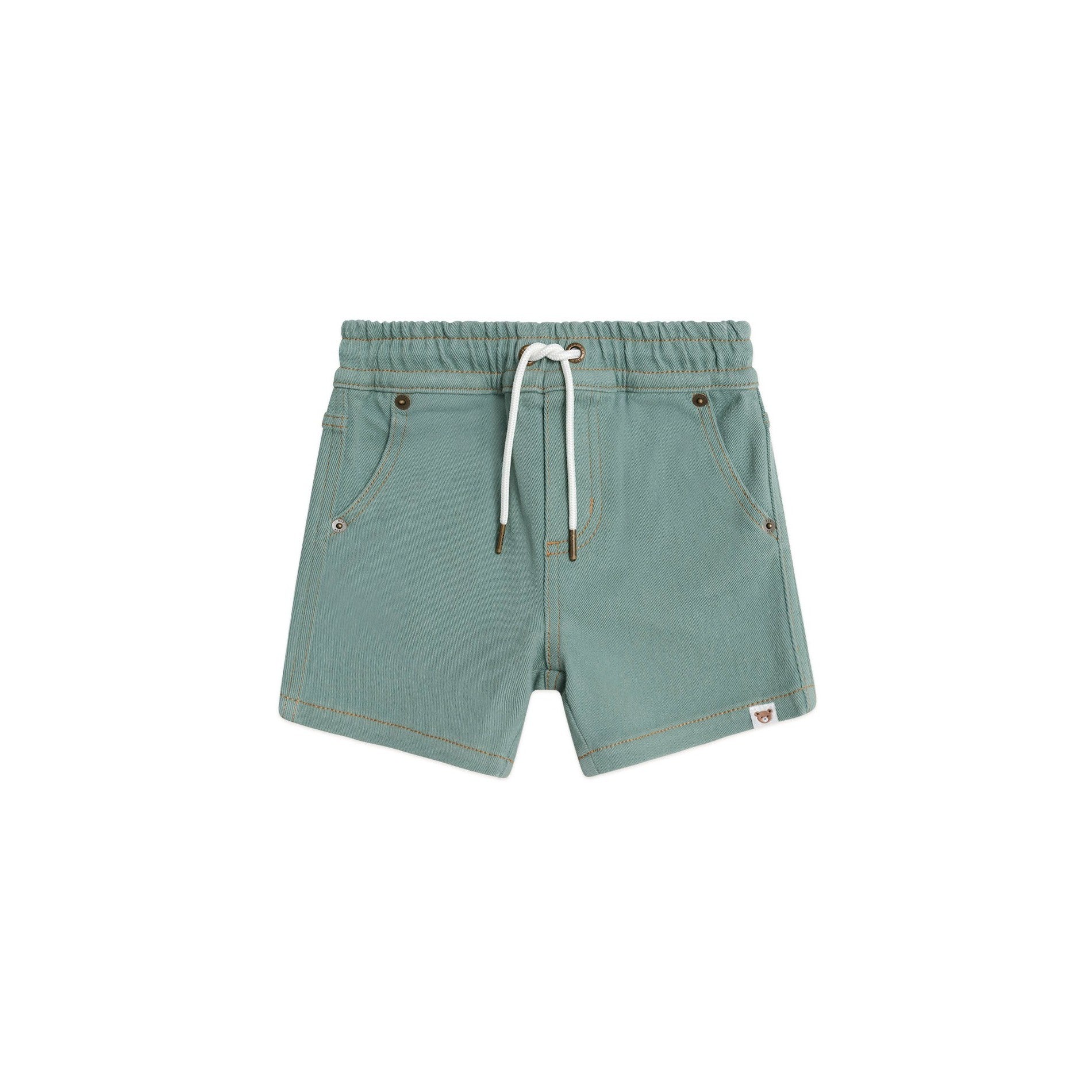 Huxbaby Denim Huxbear Shorts Green