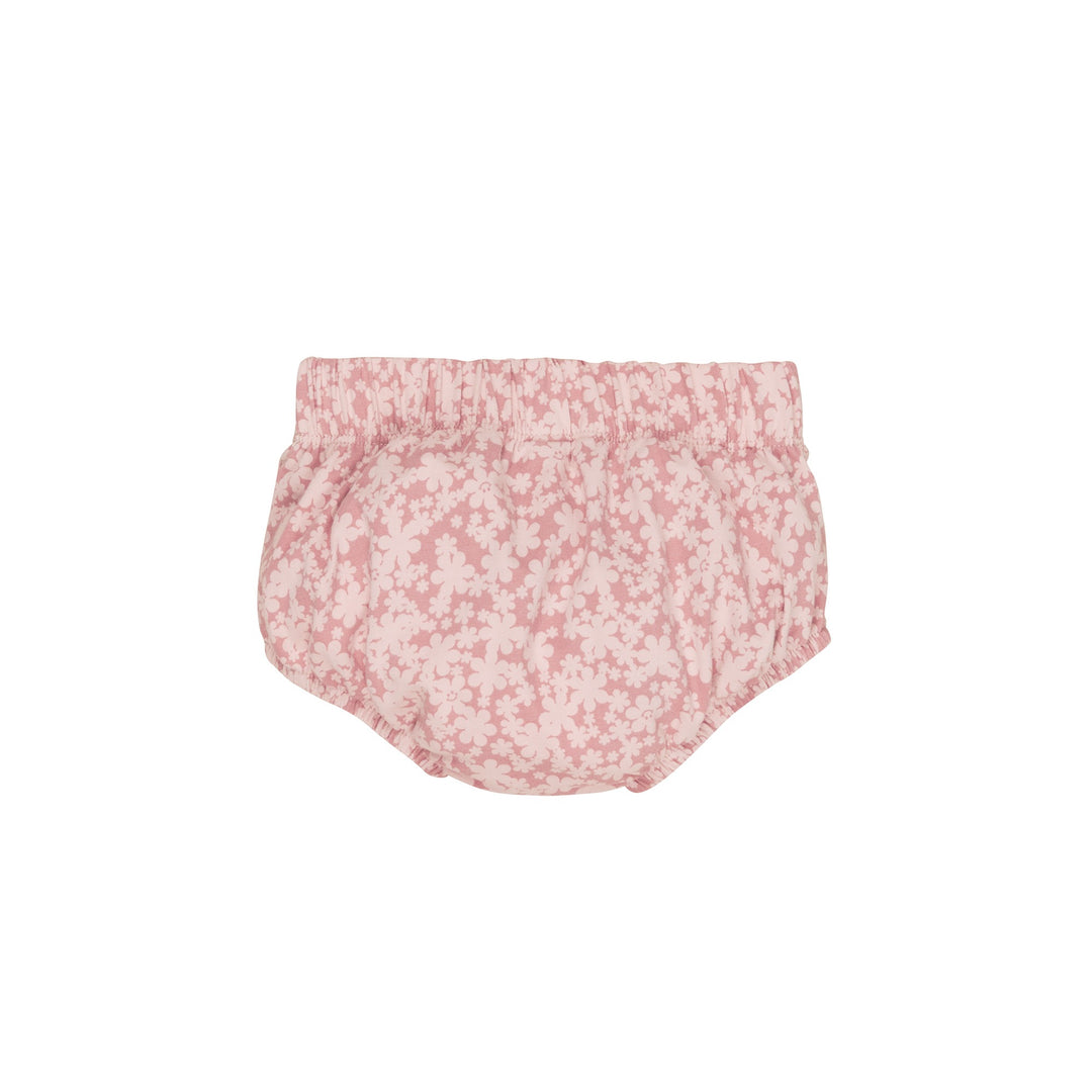 Huxbaby Smile Floral Bloomer - Dusty Rose