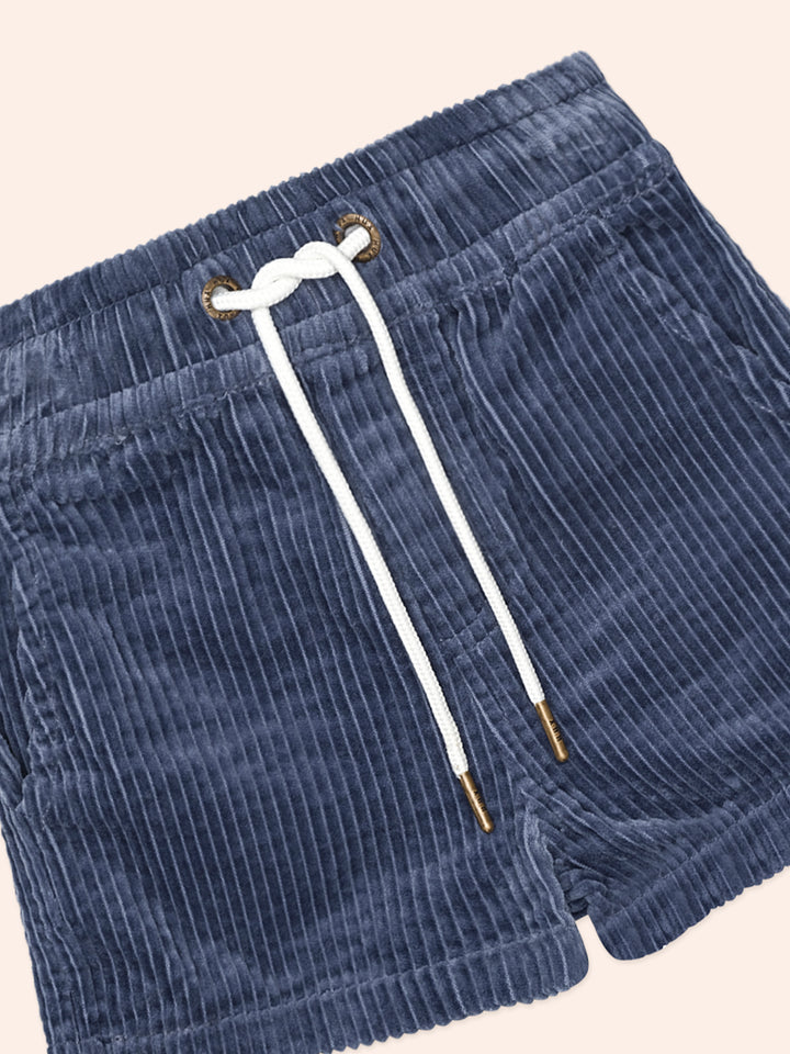 Huxbaby Midnight Cord Relaxed Short