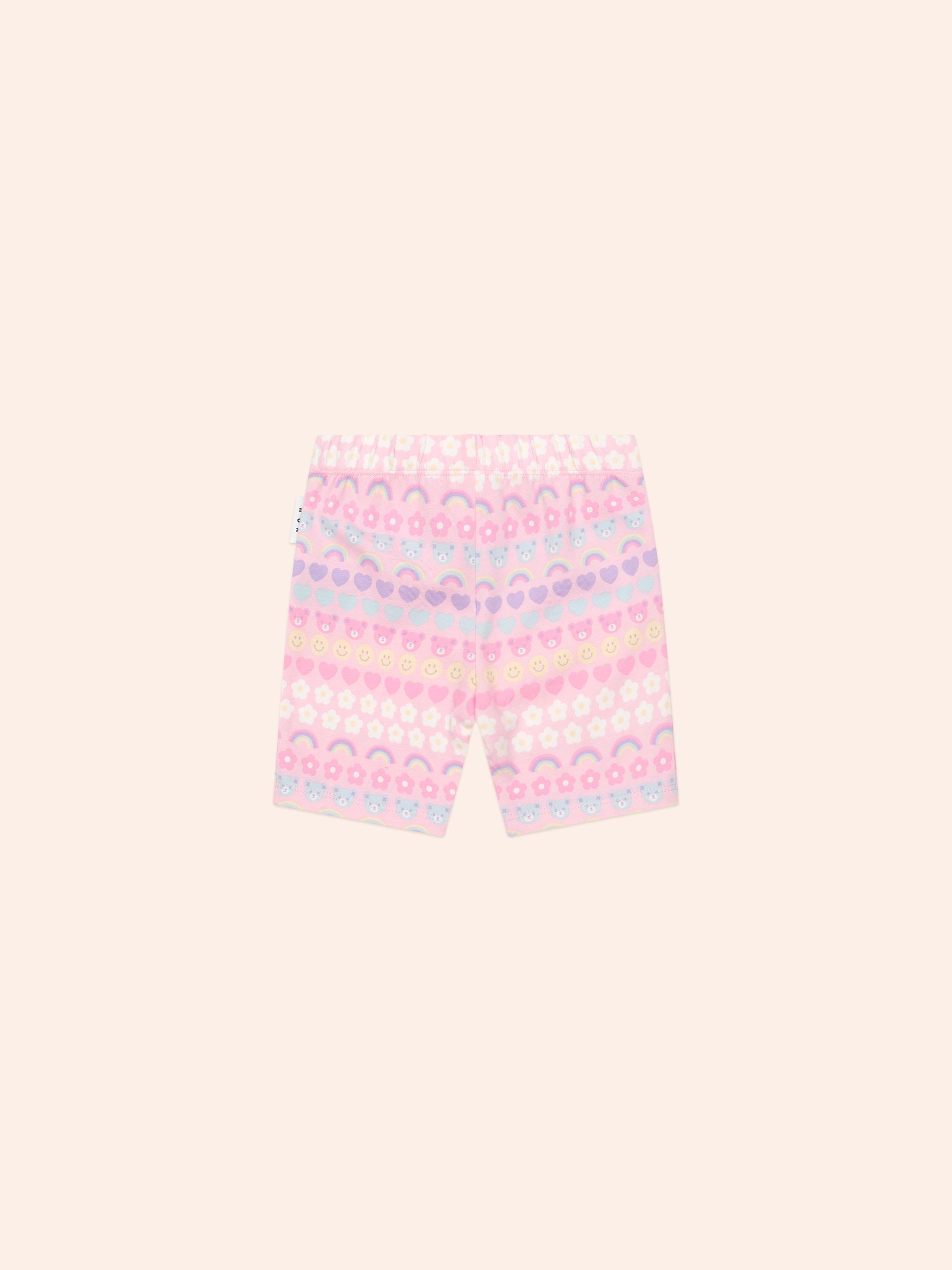 Huxbaby Emoji Rainbow Bike Short