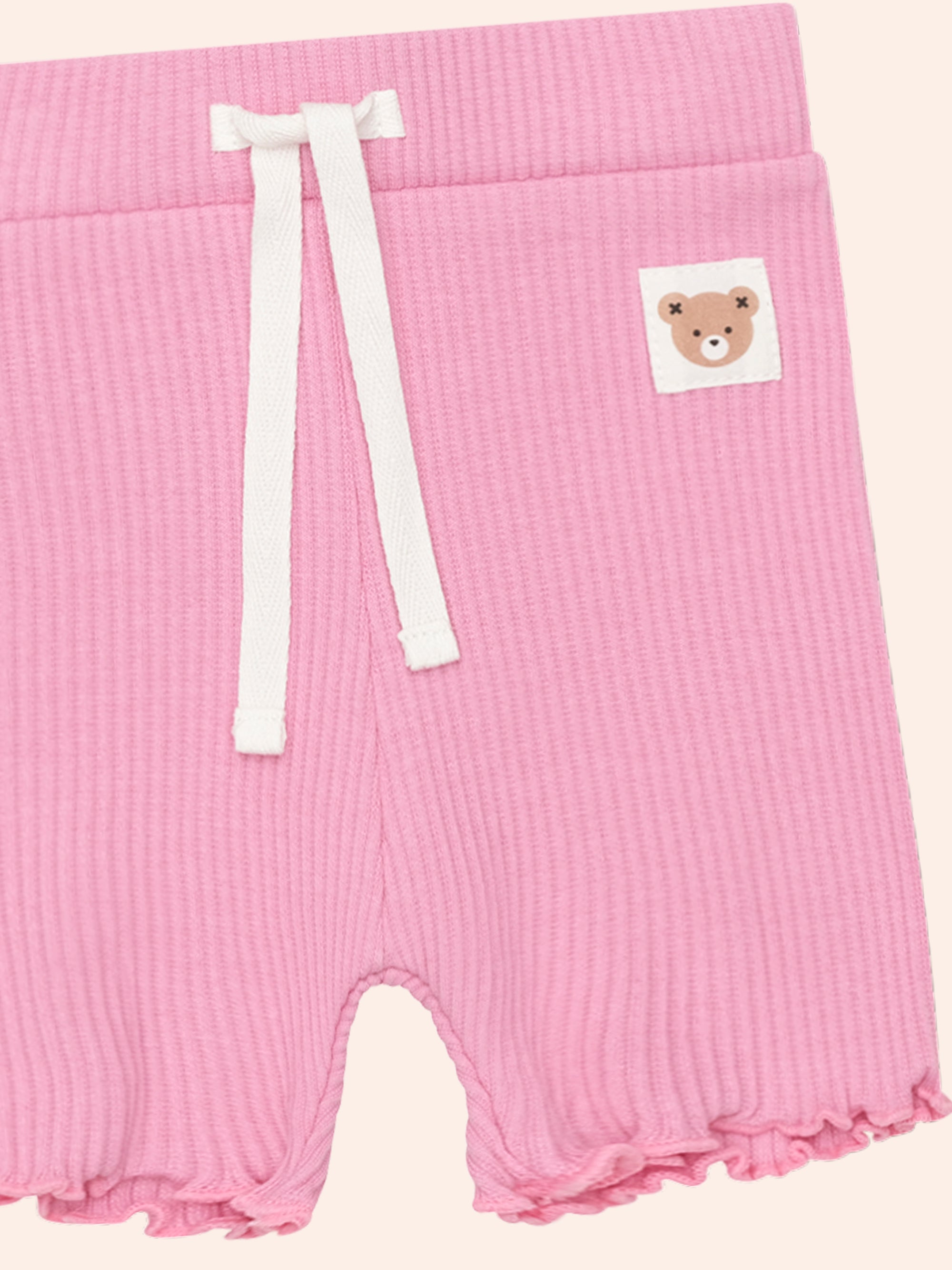Huxbaby Peony Rib Short