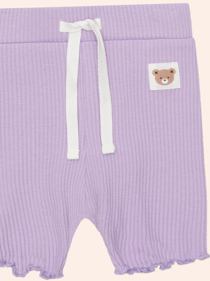 Huxbaby Orchid Rib Short