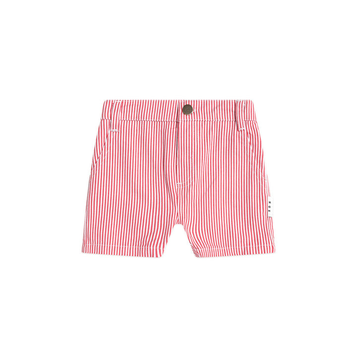 Huxbaby Chill Red Stripe Chino Shorts