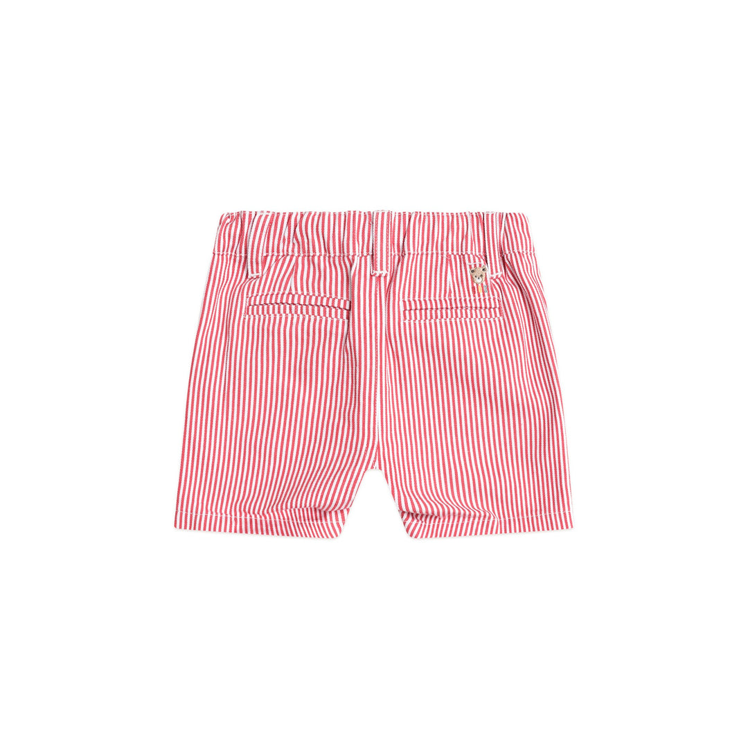 Huxbaby Chill Red Stripe Chino Shorts