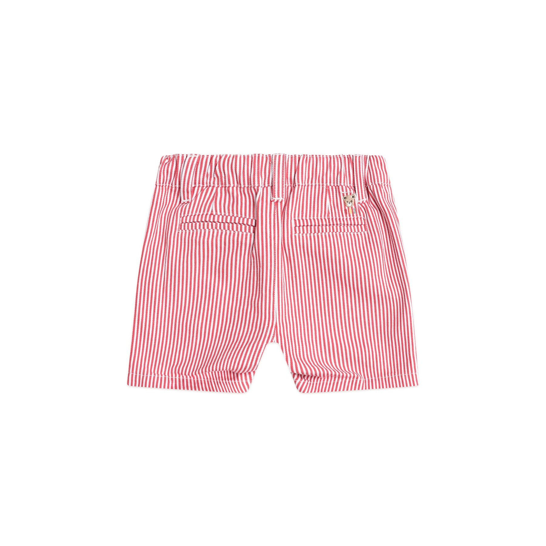 Huxbaby Chill Red Stripe Chino Shorts