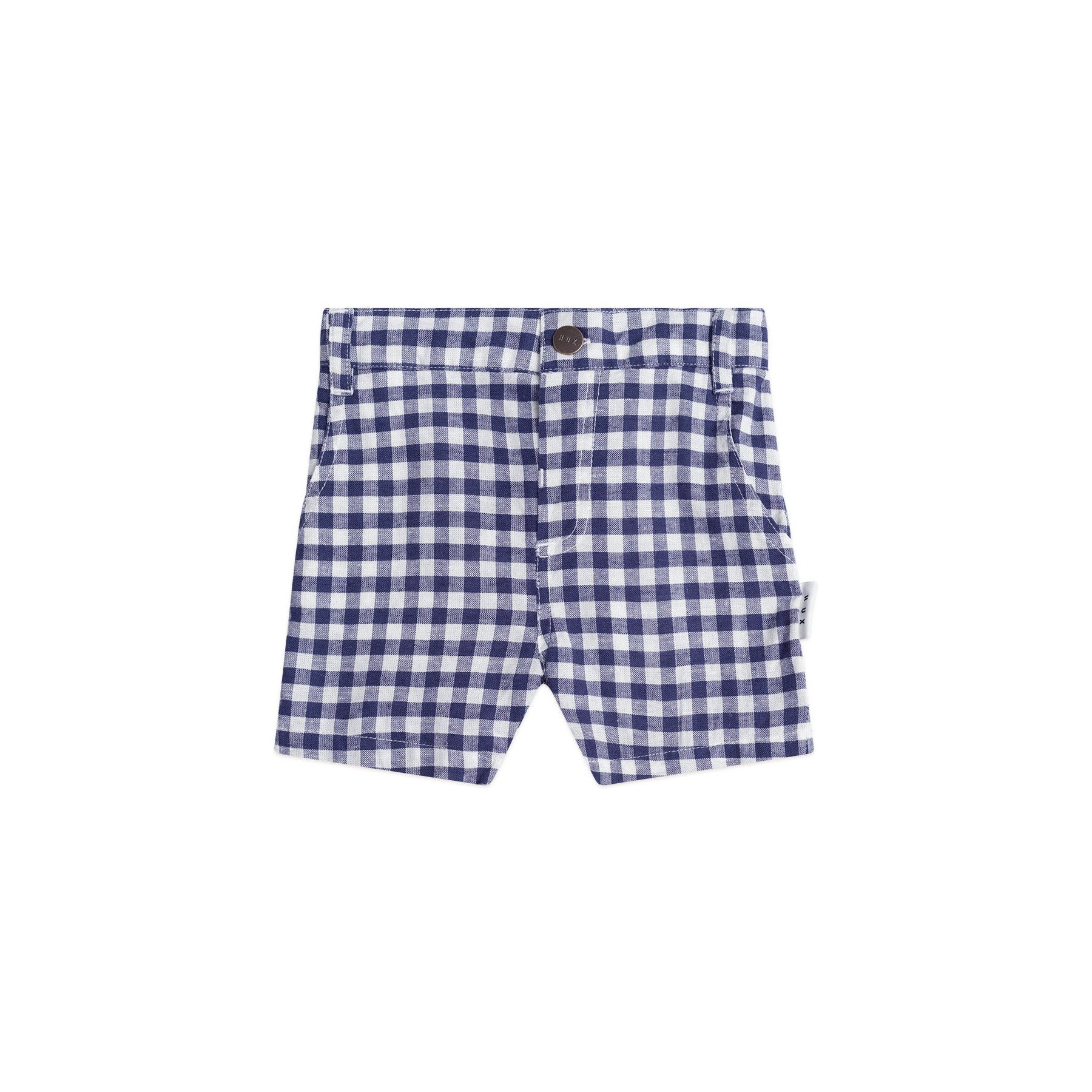 Huxbaby Check Chino Shorts