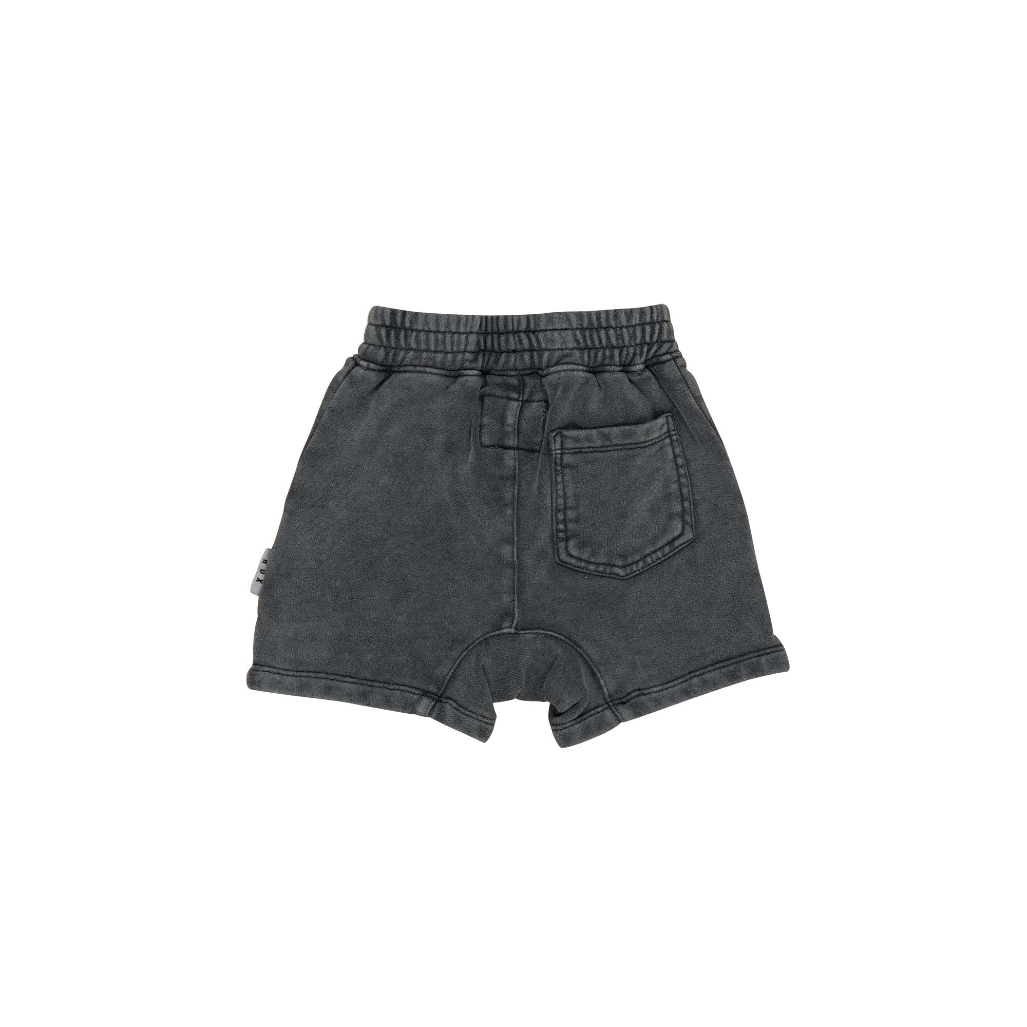 Huxbaby Vintage Black Slouch Shorts