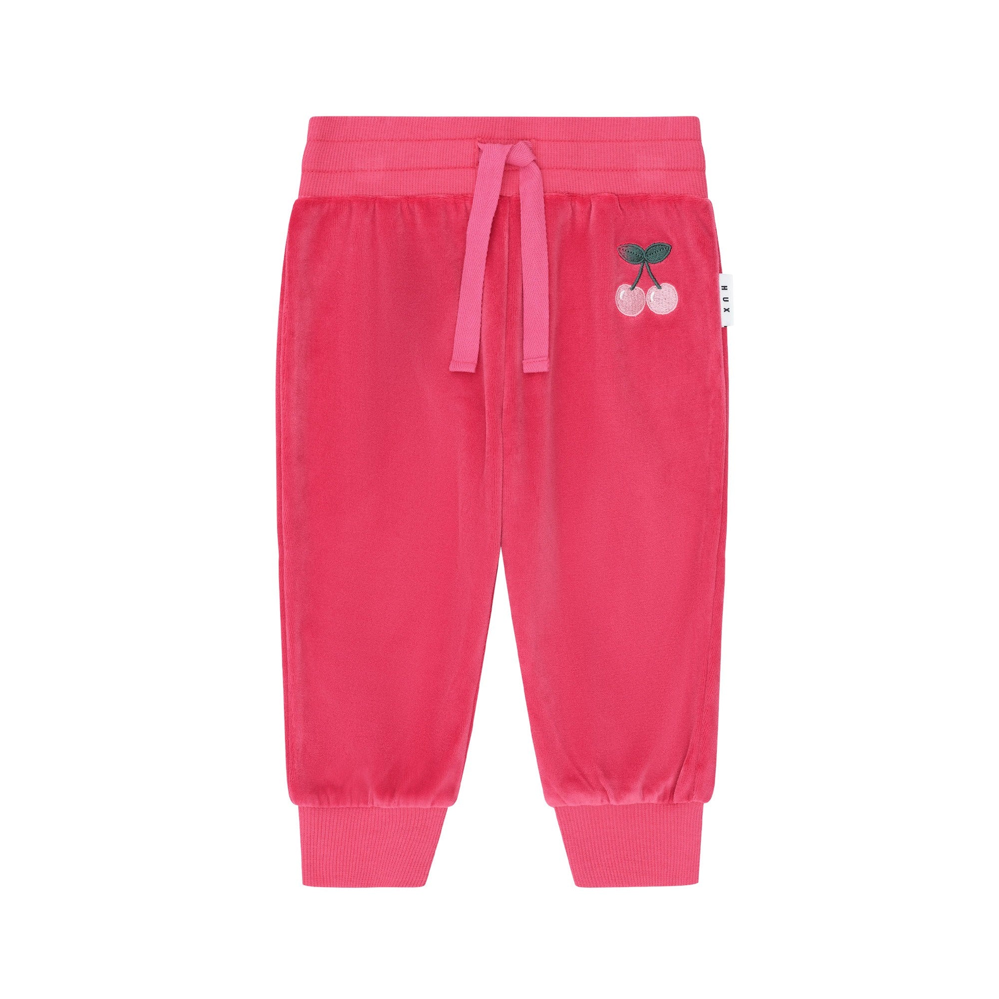 Very Cherry Velour Trackpant