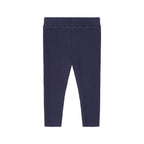 Navy Rib Legging