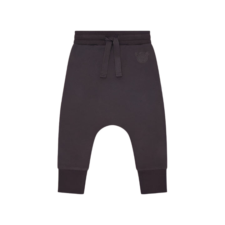 Huxbaby Soft Black Drop Crotch Pant