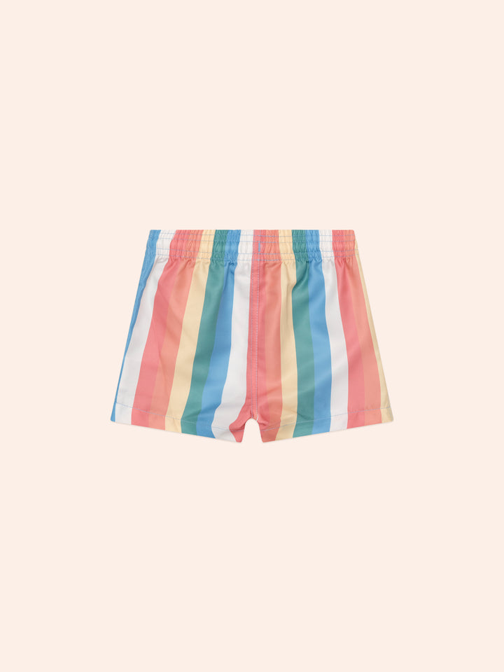 Huxbaby Rainbow Stripe Swim Short
