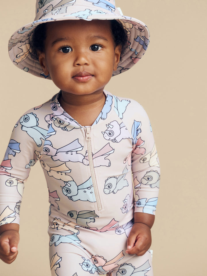 Huxbaby Super Dino Swim Hat