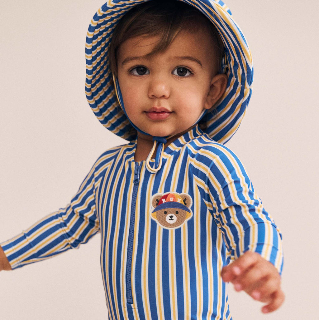 Beach Hux Stripe Rashie