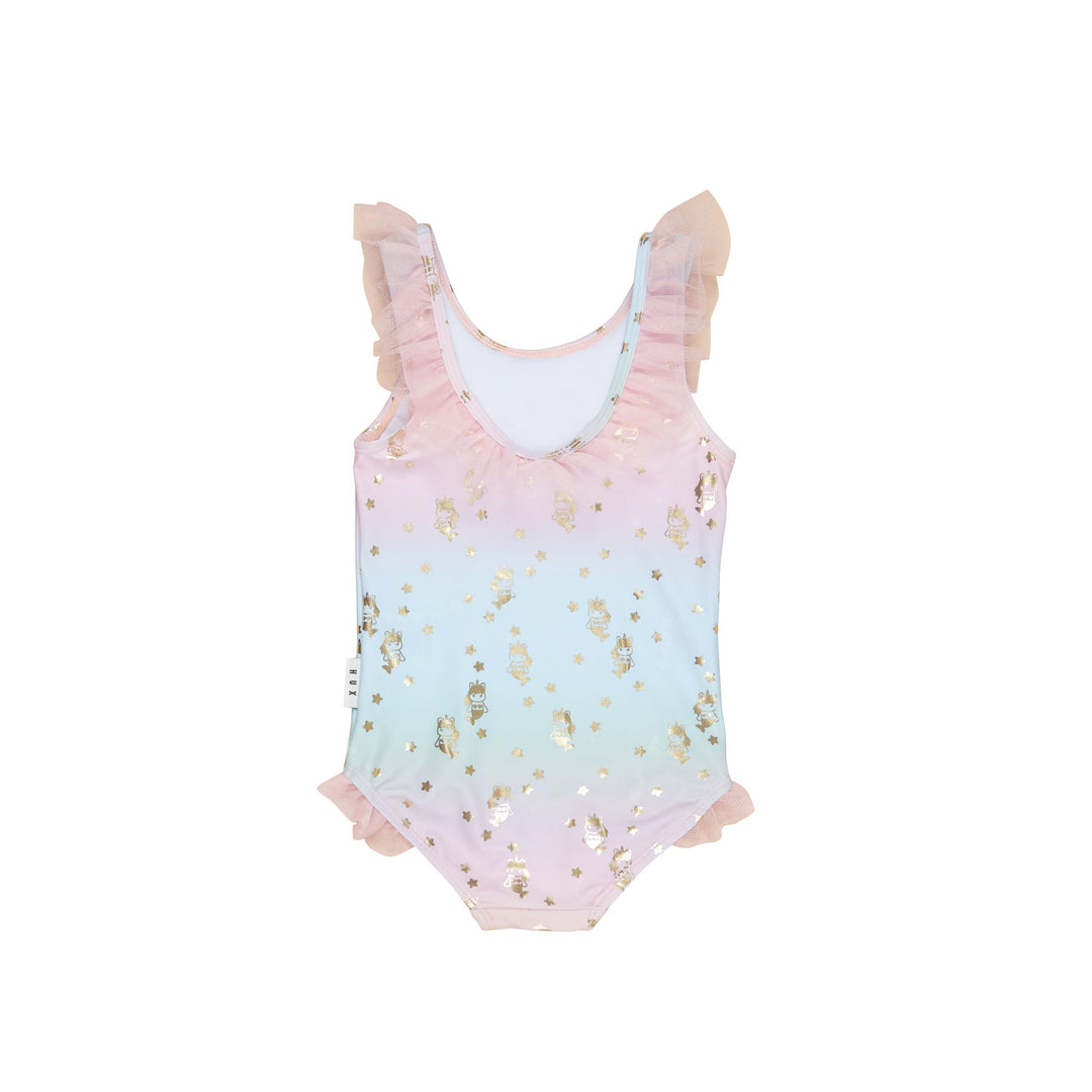 Huxbaby Star Mermaid Flounce Swimsuit