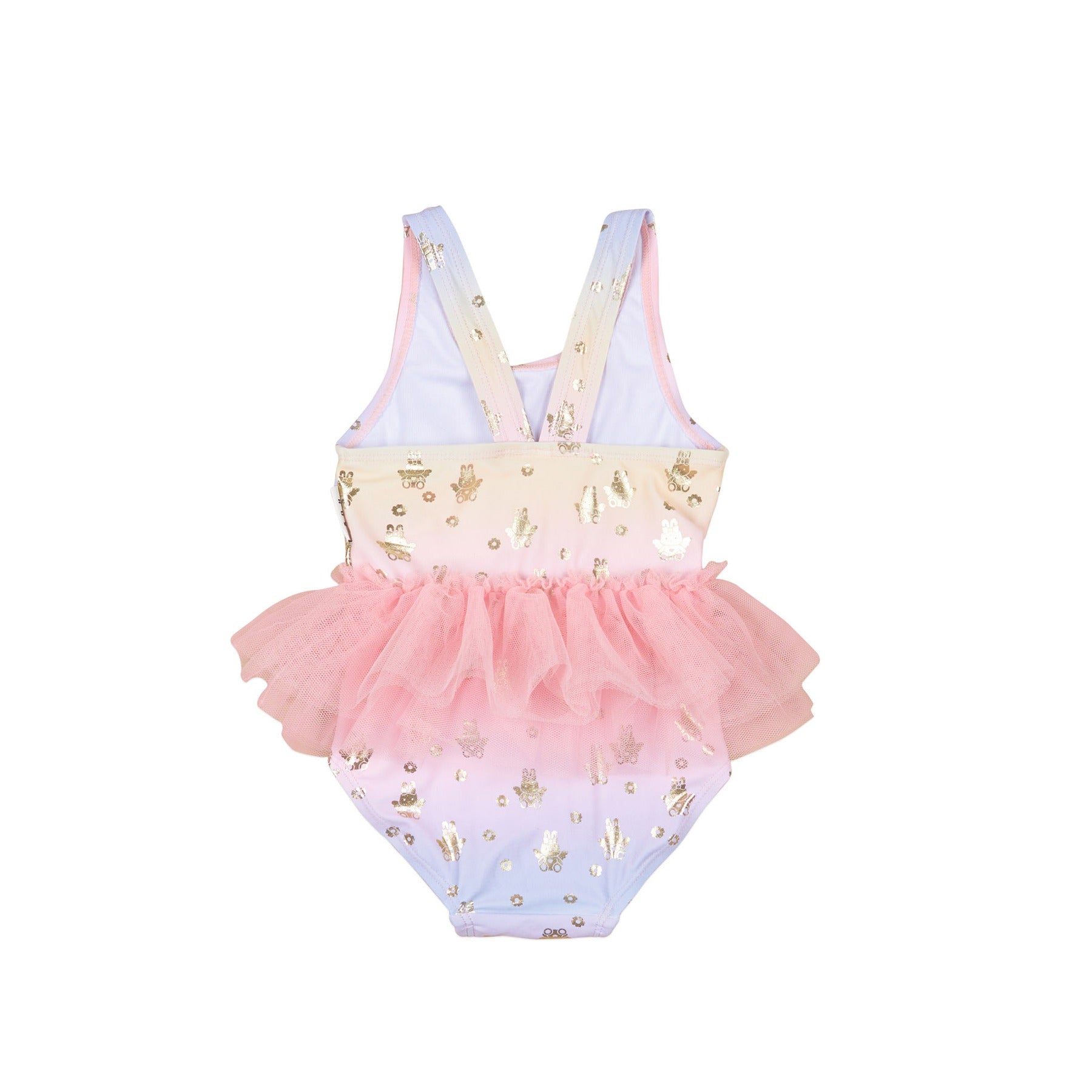 Fairy Bunny Ballet Swimsuit - Rainbow