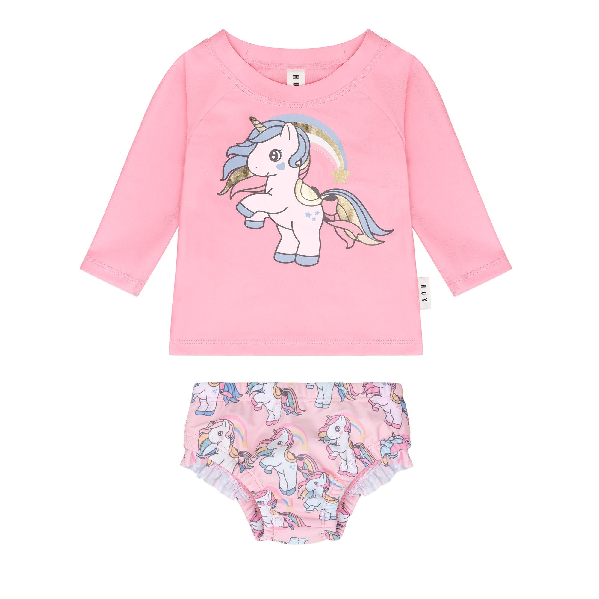 Rainbow Unicorn Swim Set - Bubblegum/Candy