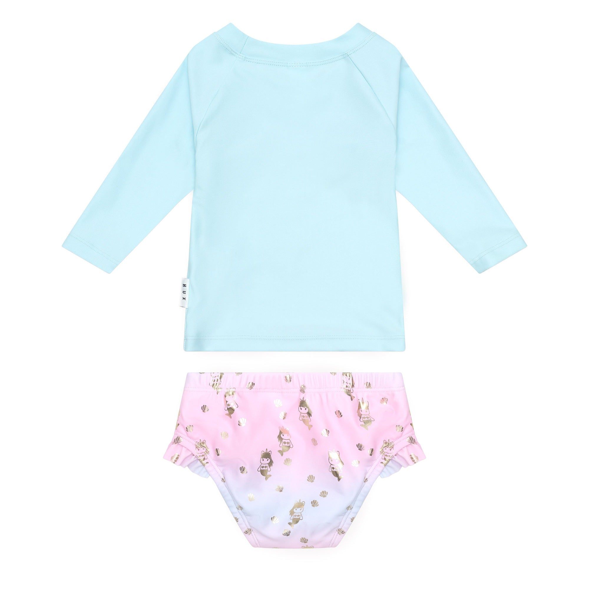 Mercorn Shell Swim Set - Iced Aqua/Multi