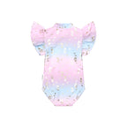 Mercorn Shell Frill Zip Swimsuit - Multi