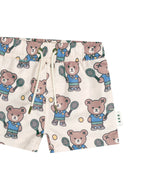 Tennis Hux Swim Short - Ecru