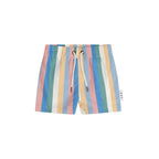 Vintage Stripe Swim Short - Multi Stripe